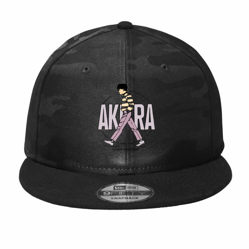 Akira Anime Young Magazine [tw] Camo Snapback by kikototoriko | Artistshot