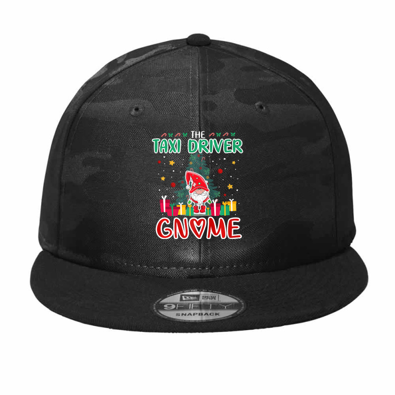 The Taxi Driver Gnome Xmas Tree Group Christmas Matching Premium T Shi Camo Snapback by Robbie_Darce | Artistshot