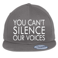 Silence Flat Bill Snapback Cap | Artistshot