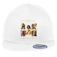 The Original Founding Fathers Native American T Shirt Flat Bill Snapback Cap | Artistshot