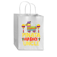 Funny Pinata Average Uncle Cinco De Mayo Fiesta Parents Kids T Shirt Cub Paper Bag - 8 X 4 1/2 X 10 1/4 | Artistshot