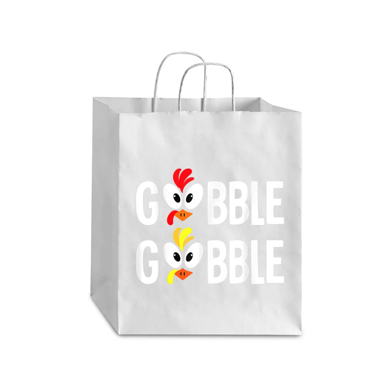 Thanksgiving Turkey Day Womens Mens Youth Fall Thanksgiving Debie Paper Bag - 10 X 5 X 13 | Artistshot