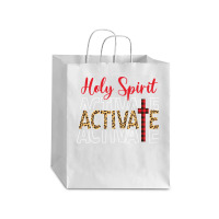 Jesus Christians Holy Spirit Activate Religious Women Long Sleeve T Sh Debie Paper Bag - 10 X 5 X 13 | Artistshot