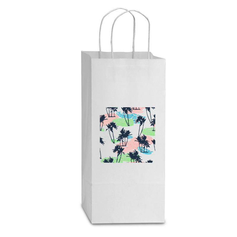 Coconut T  Shirt1475 Double Wine Paper Bag - 6 1/2 X 3 1/2 X 12 3/8 | Artistshot