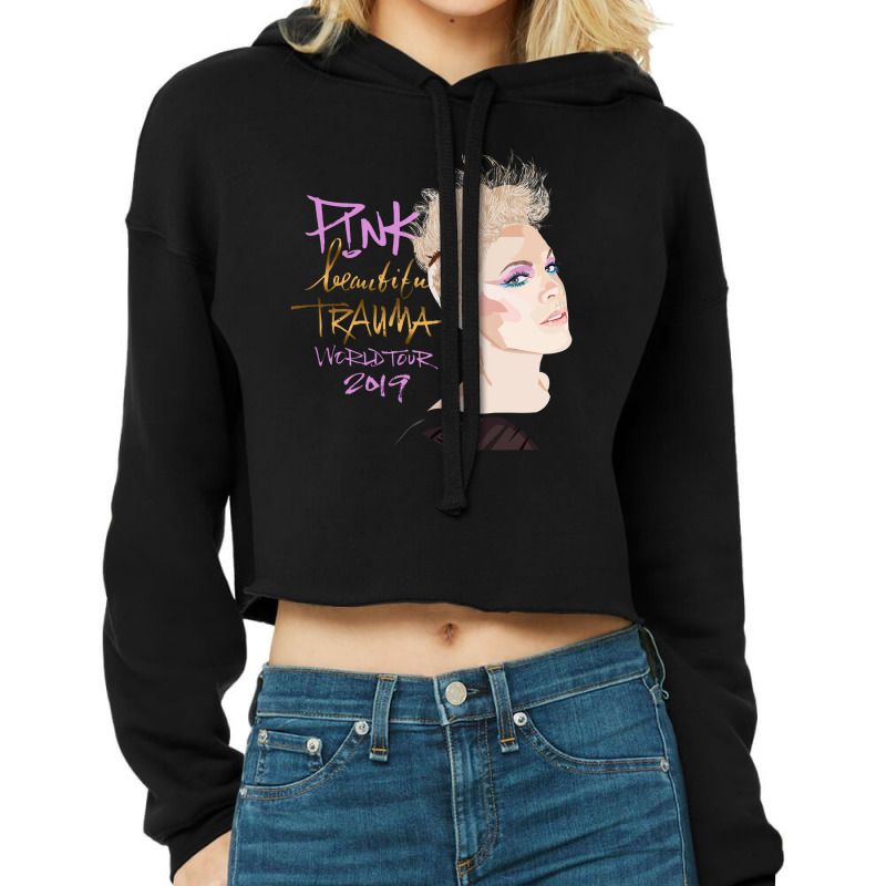 Pink beautiful cheap trauma tour hoodie