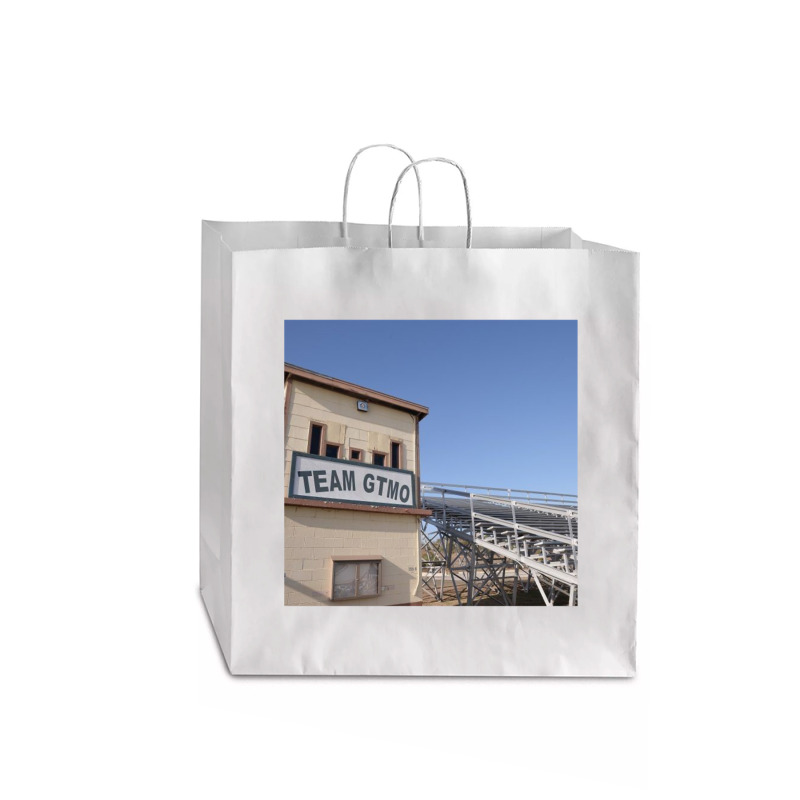 Guantanamo Bay Jumbo Paper Bag - 18 X 7 X 18 3/4 | Artistshot