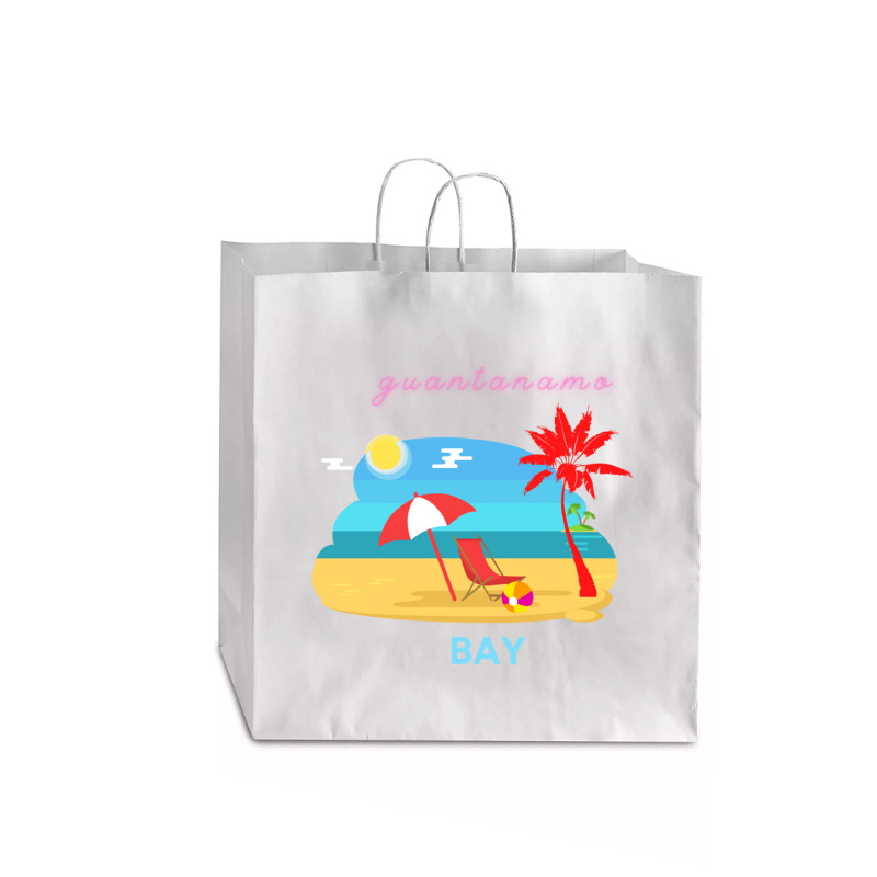 Guantanamo Bay Jumbo Paper Bag - 18 X 7 X 18 3/4 | Artistshot