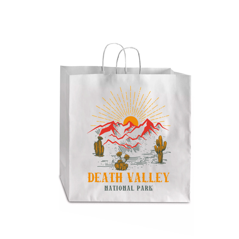 Death Valley National Park Novelty Graphic Design Sweat Jumbo Paper Bag - 18 X 7 X 18 3/4 | Artistshot