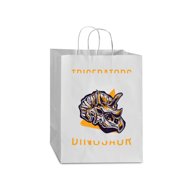 Cool Dinosaur Triceratops T  Shirt1549 Mart Paper Bag -13 X 7 X 17 | Artistshot