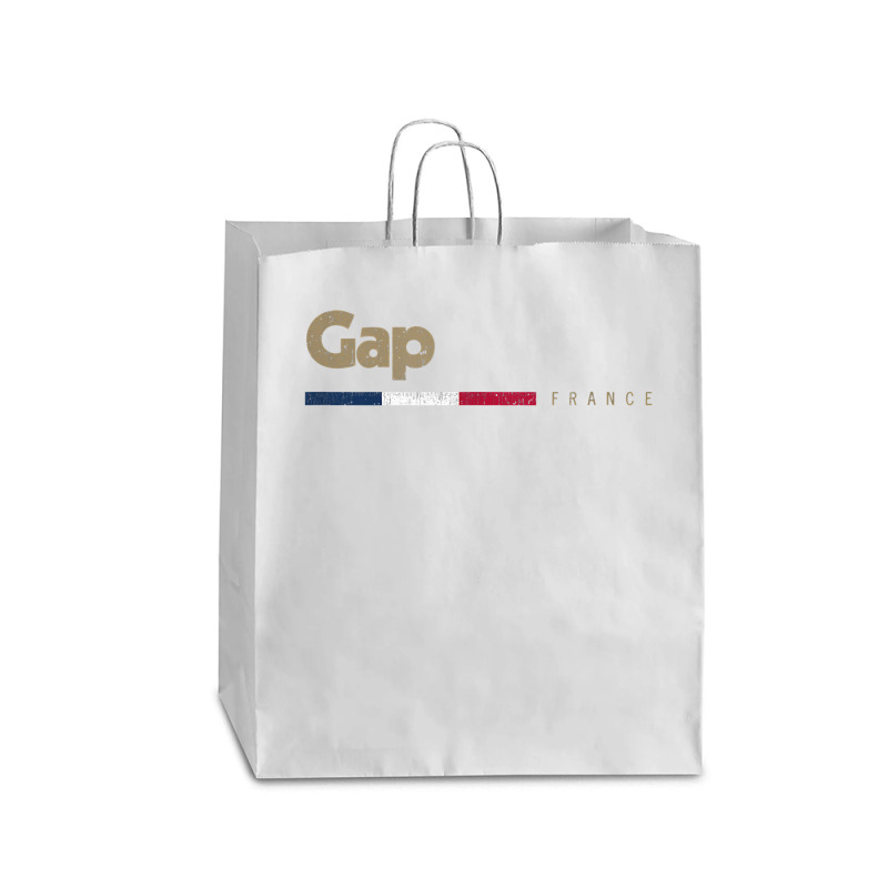 J'aime Gap City Name In France T Shirt Queen Paper Bag - 16 X 6 X 19 1/4 | Artistshot