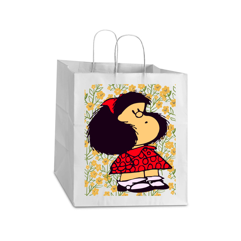 Cartoon Gifts Cartoon Character Mens Womens Take Out Paper Bag - 14 X 10 X 15 1/2 | Artistshot