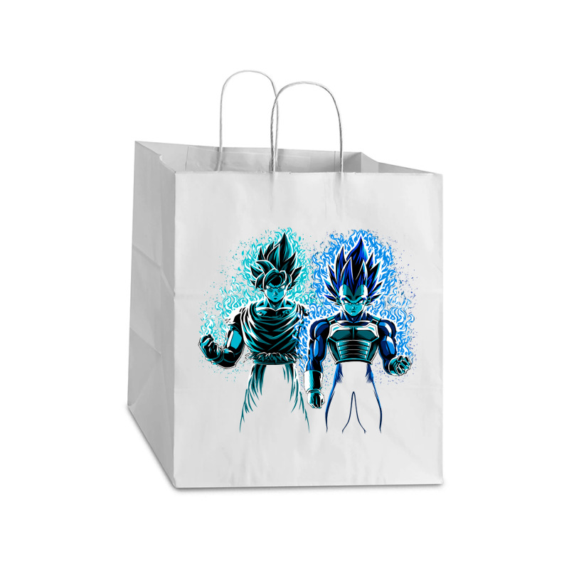 Blue God Warriors Take Out Paper Bag - 14 X 10 X 15 1/2 | Artistshot