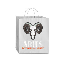 Vintage Aries T Shirt Ram Zodiac Astrology Symbol Tee Traveler Paper Bag -13 X 6 X 15 3/4 | Artistshot