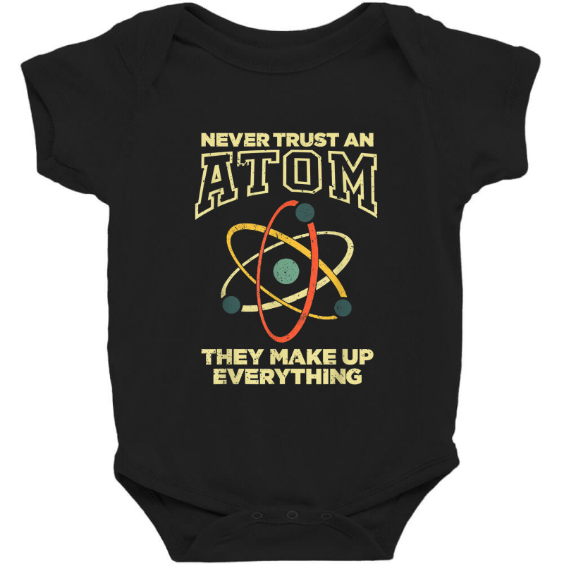 Funny Atom Art Men Women Stem Molecule Chemistry Teacher Baby Bodysuit by Vivu991 | Artistshot