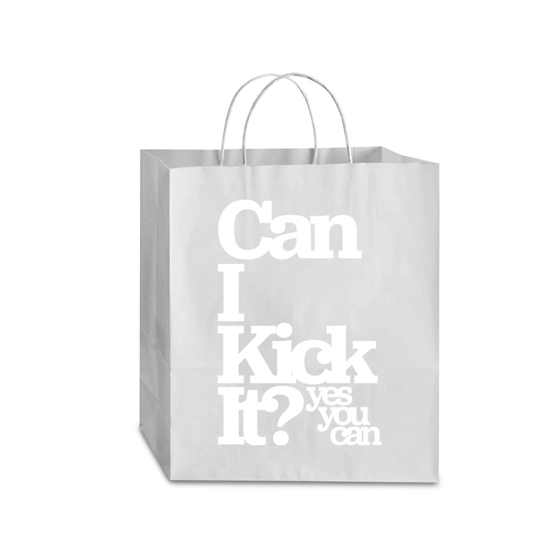 Can I Kick It Yes You Can! Great Gift For Old School Hiphop Heads Traveler Paper Bag -13 X 6 X 15 3/4 | Artistshot