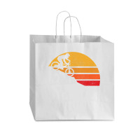 Mountain Bike Vintage Mtb Downhill Biking Cycling Biker Gift Vogue Paper Bag - 16 X 6 X 12 | Artistshot