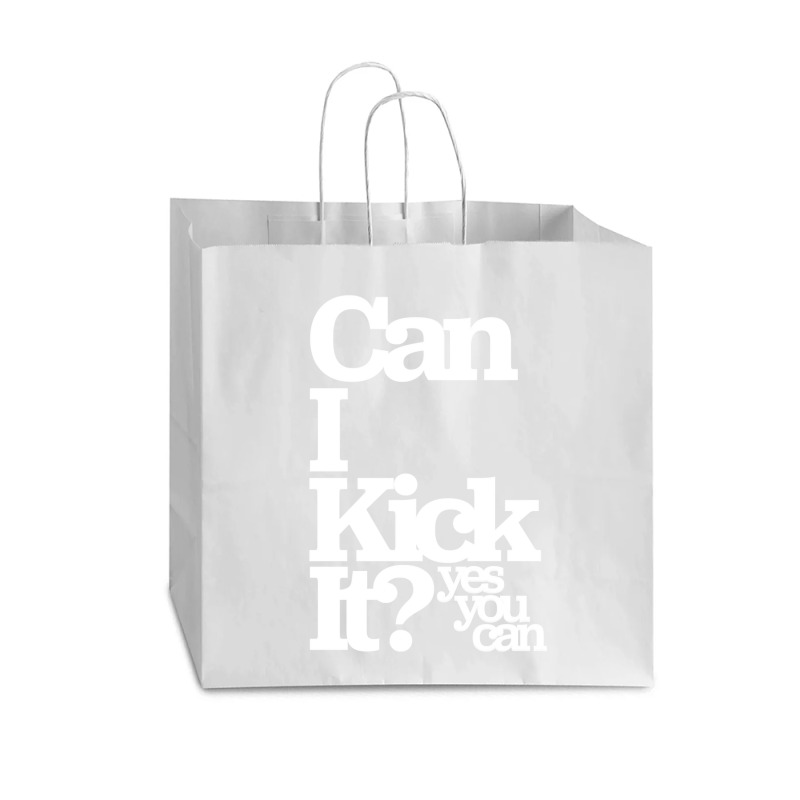 Can I Kick It Yes You Can! Great Gift For Old School Hiphop Heads Vogue Paper Bag - 16 X 6 X 12 | Artistshot