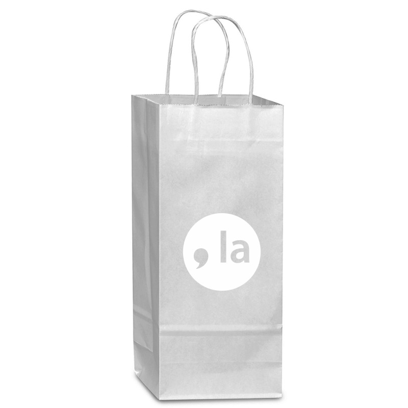 Comma La Kamala Wine Paper Bag - 5 1/2 X 3 1/4 X 13 | Artistshot