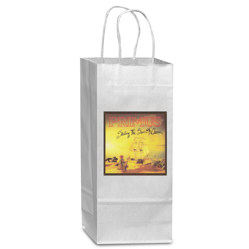 Sailing The Seas Of Cheese Wine Paper Bag - 5 1/2 X 3 1/4 X 13 | Artistshot