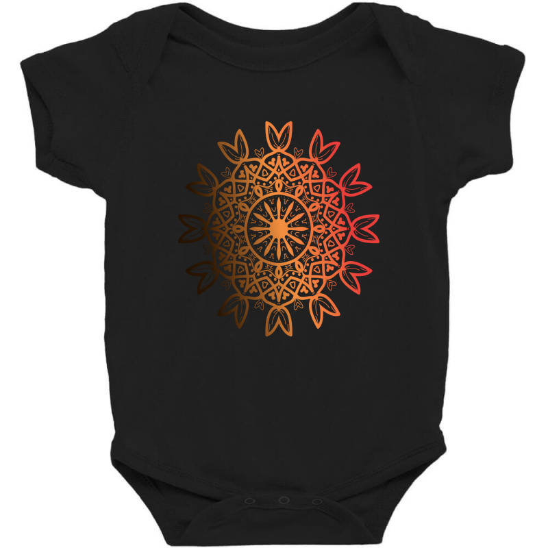 Ethnic Mandala Style Baby Bodysuit by chris299 | Artistshot