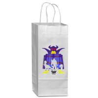 'toy Story Beware Emperor Zurg Graphic Wine Paper Bag - 5 1/2 X 3 1/4 X 13 | Artistshot