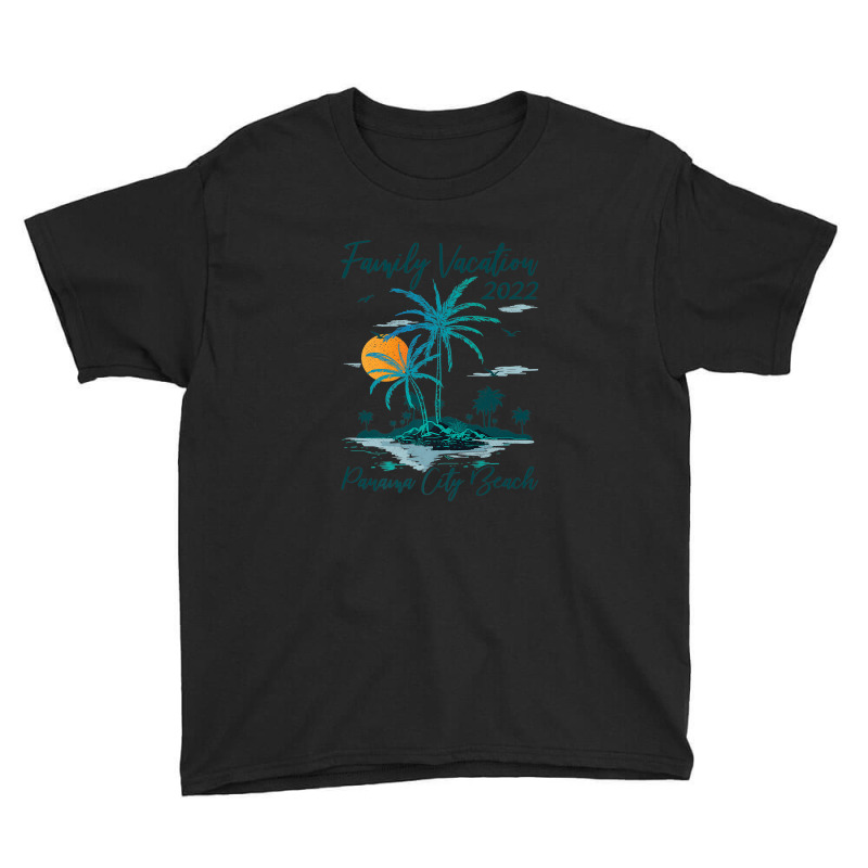 Vintage Family Vacation 2022 Florida Panama City Beach Premium Youth Tee by Tiktify | Artistshot