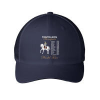 Funny Napoleon Bonaparte History World Tour Timeline Gift T Shirt Mesh Cap | Artistshot