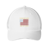 Cunningham Last Name Surname American Flag Family T Shirt Mesh Cap | Artistshot