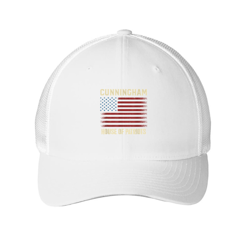 Cunningham Last Name Surname American Flag Family T Shirt Mesh cap by tognifx | Artistshot