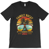 Vintage Family Vacation 2022 Florida St. Petersburg Beach Raglan Baseb T-shirt | Artistshot