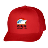 Vaccinated And Ready To Cruise Essential Trucker Cap | Artistshot