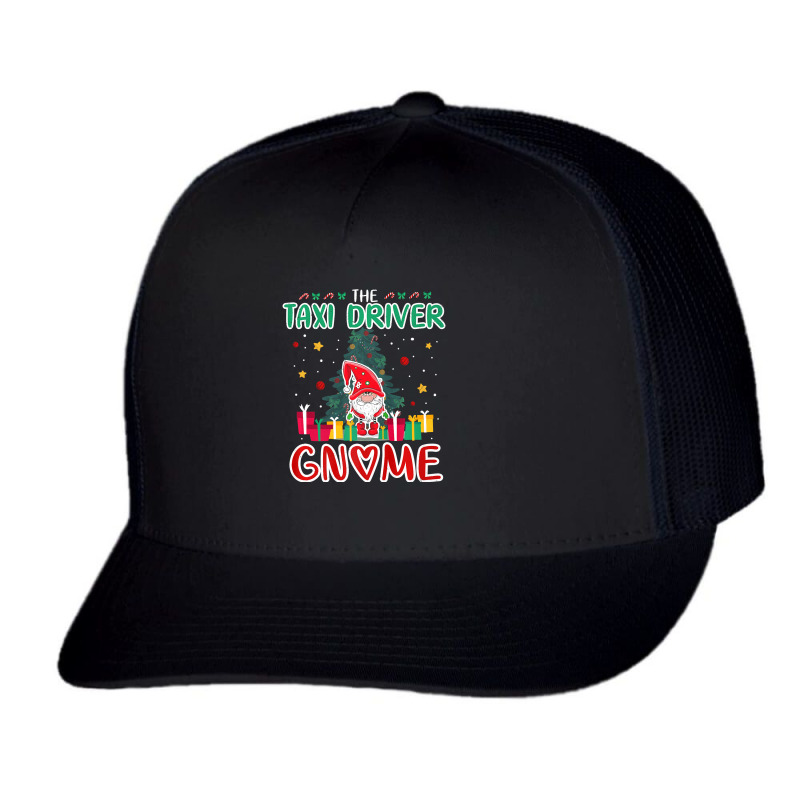 The Taxi Driver Gnome Xmas Tree Group Christmas Matching Premium T Shi Trucker Cap by Robbie_Darce | Artistshot