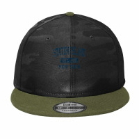 Staten Island New York Ny Vintage Sports Design Navy Print T Shirt Camo Snapback | Artistshot