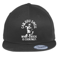 Can You Smell What The Rock Is Cooking Flat Bill Snapback Cap | Artistshot