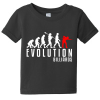 Billiards Evolution Baby Tee | Artistshot