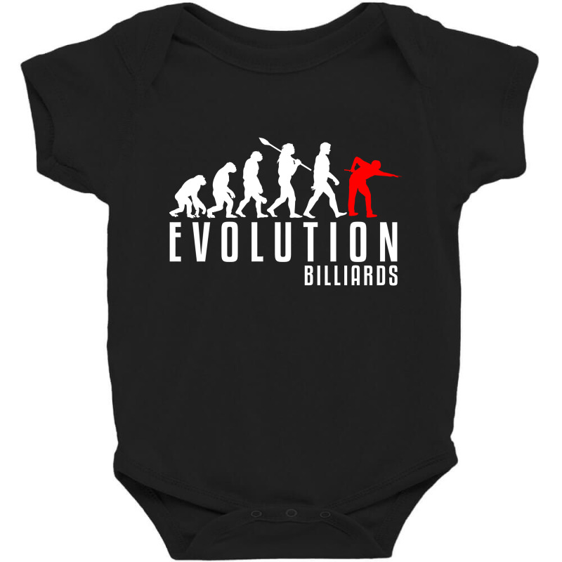 Billiards Evolution Baby Bodysuit | Artistshot