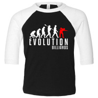 Billiards Evolution Toddler 3/4 Sleeve Tee | Artistshot