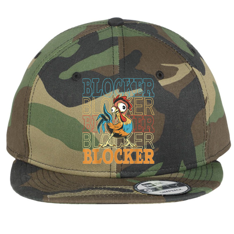 Cock Blockers, Kawaii Rooster Lovers, Funny Gags For Men Flat Bill Snapback Cap by Hoang95 | Artistshot