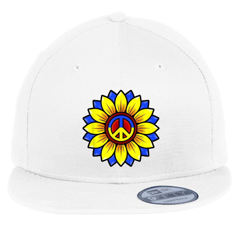 Sunflower Flat Bill Snapback Cap | Artistshot