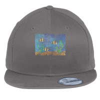 Fish T  Shirt Aquarium Fish Farming Saltwater Aquarium T  Shirt Flat Bill Snapback Cap | Artistshot