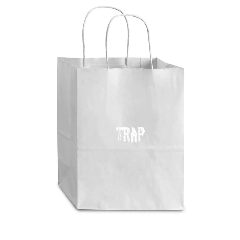 Trap House Edm Rave Techno Electronic Dance Music Apparel Cub Paper Bag - 8 X 4 1/2 X 10 1/4 | Artistshot