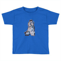 A Large Black Standard Poodle Toddler T-shirt | Artistshot