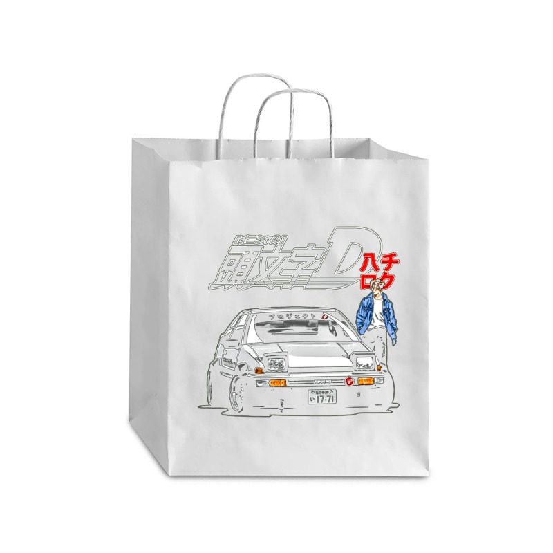 Initial D Trueno Ae86 Jdm, Initial, D Trueno, Ae86 Jdm, Initial D True Debie Paper Bag - 10 X 5 X 13 | Artistshot