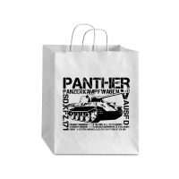 Panther Quote Debie Paper Bag - 10 X 5 X 13 | Artistshot