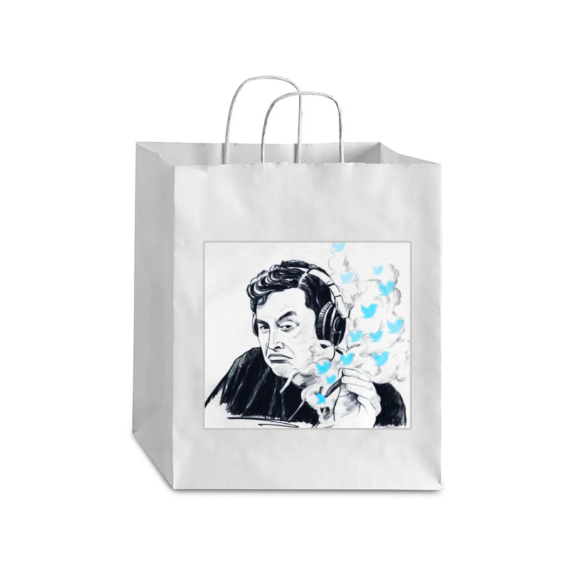 #elon Musk Debie Paper Bag - 10 X 5 X 13 | Artistshot