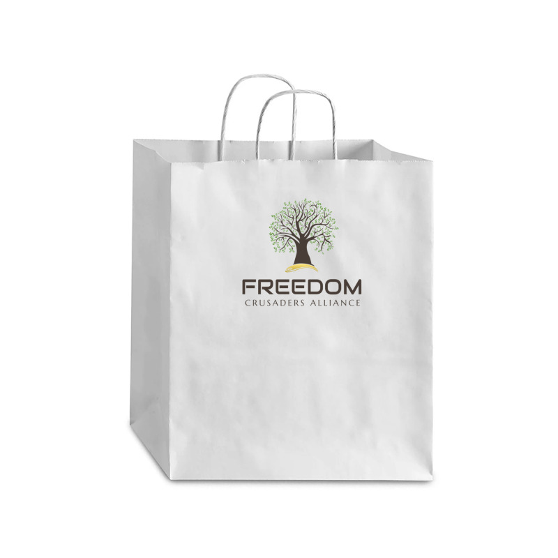 Freedom Crusaders Alliance - Full Color Debie Paper Bag - 10 X 5 X 13 | Artistshot