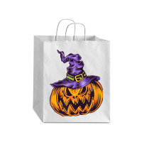 Halloween Pumpkin Witch Hat Witchcraft Costume Debie Paper Bag - 10 X 5 X 13 | Artistshot