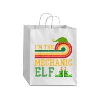 I'm The Mechanic Elf Matching Group Christmas Party Pajama Debie Paper Bag - 10 X 5 X 13 | Artistshot