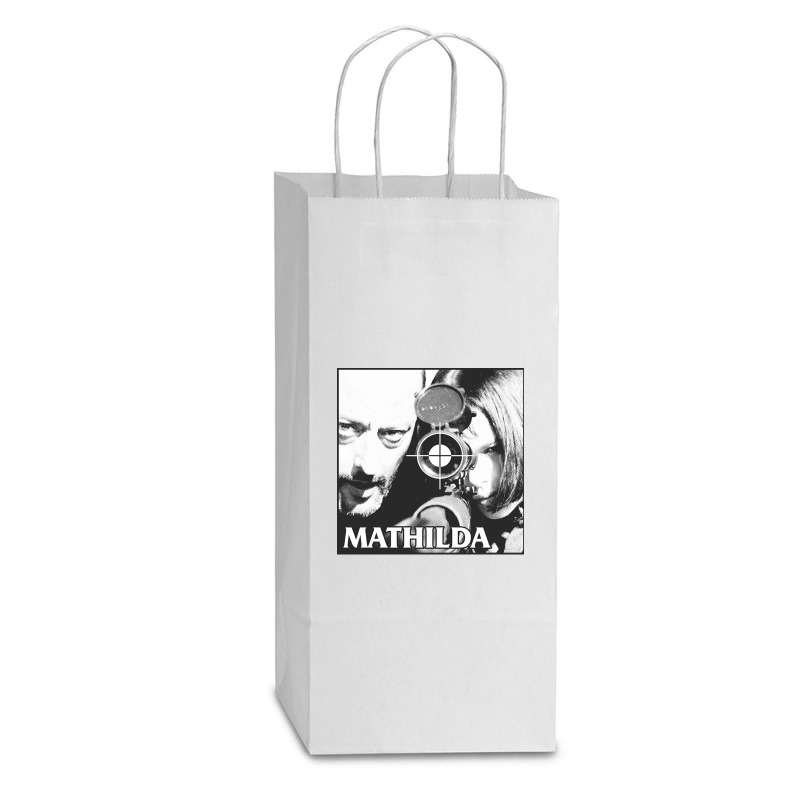 Mathilda, The Mathilda, Mathilda Art, Mathilda Vintage, Mathilda Paint Double Wine Paper Bag - 6 1/2 X 3 1/2 X 12 3/8 | Artistshot