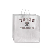 Torrington High School Trailblazers C1 Jumbo Paper Bag - 18 X 7 X 18 3/4 | Artistshot